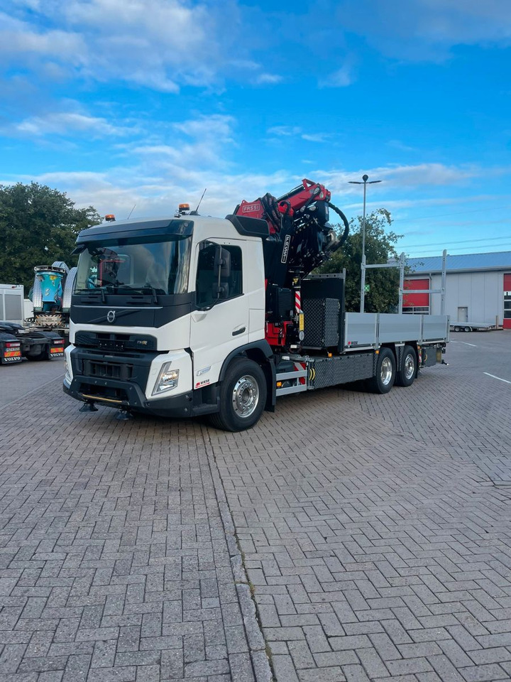 Volvo FMX 500 FASSI Ladekran F545 JIB & Winde Sofort - Камион со платформа, Камион со кран: слика 2 Volvo FMX 500 FASSI Ladekran F545 JIB & Winde Sofort - Камион со платформа, Камион со кран: слика 2