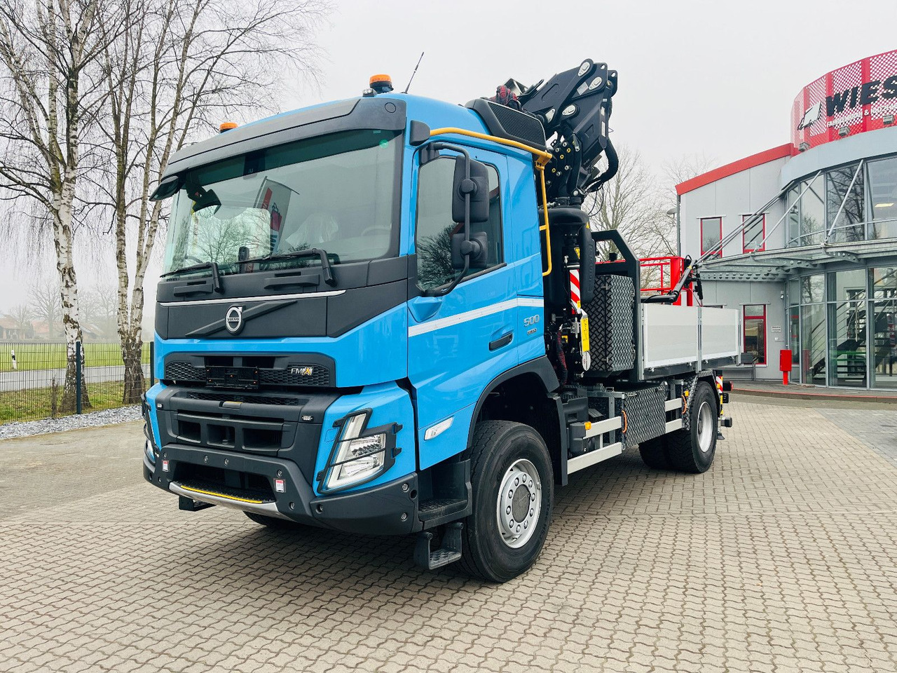 Volvo FMX 500 inkl. F345RB.2.24 & L324 +V20 & Korb - Камион со платформа, Камион со кран: слика 1 Volvo FMX 500 inkl. F345RB.2.24 & L324 +V20 & Korb - Камион со платформа, Камион со кран: слика 1