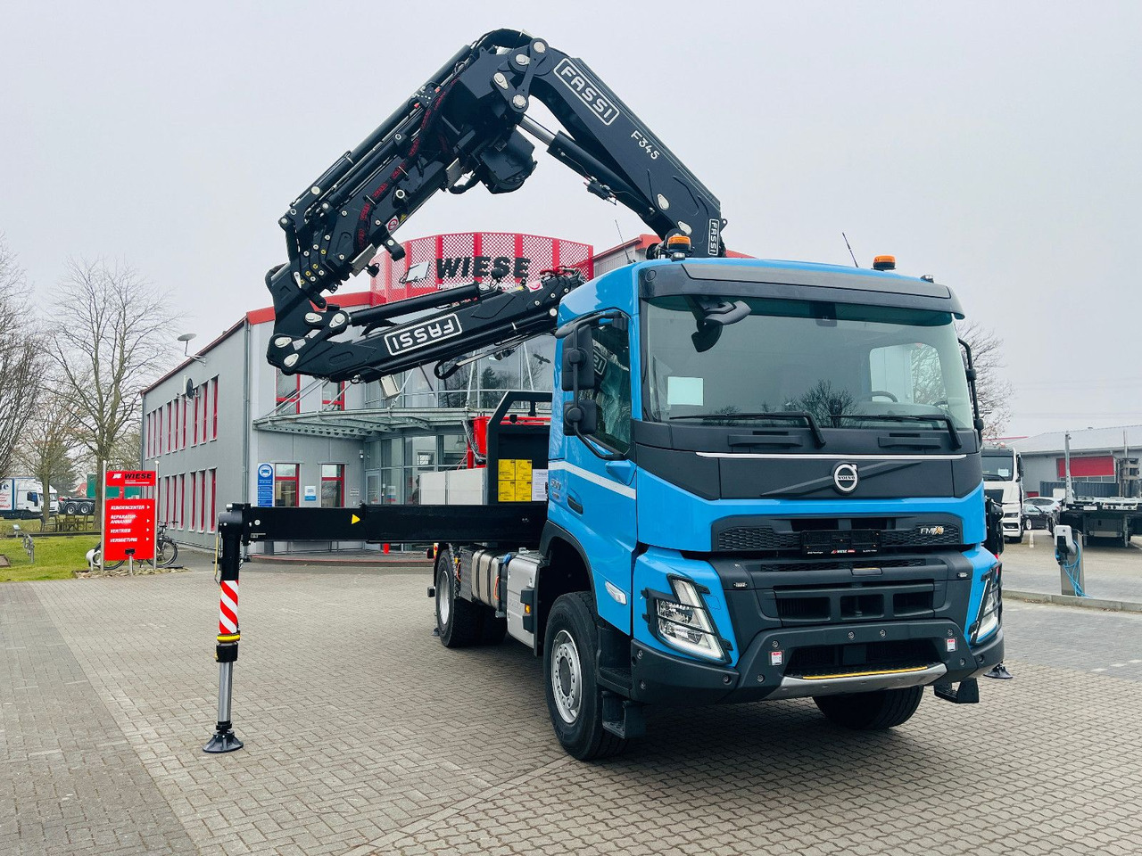 Volvo FMX 500 inkl. F345RB.2.24 & L324 +V20 & Korb - Камион со платформа, Камион со кран: слика 5 Volvo FMX 500 inkl. F345RB.2.24 & L324 +V20 & Korb - Камион со платформа, Камион со кран: слика 5