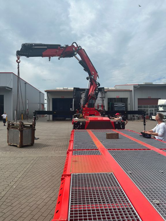 Wiese Stufensattel Tieflader mit Kran Fassi F545 - Полуприколка за низок утовар: слика 4 Wiese Stufensattel Tieflader mit Kran Fassi F545 - Полуприколка за низок утовар: слика 4