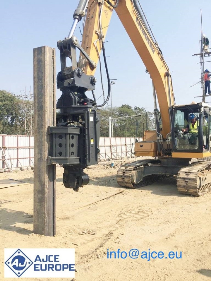 AJCE AVH30ST Vibro Hammer Sheet Pile Driver - Насочен насложувач, Додаток: слика 1 AJCE AVH30ST Vibro Hammer Sheet Pile Driver - Насочен насложувач, Додаток: слика 1