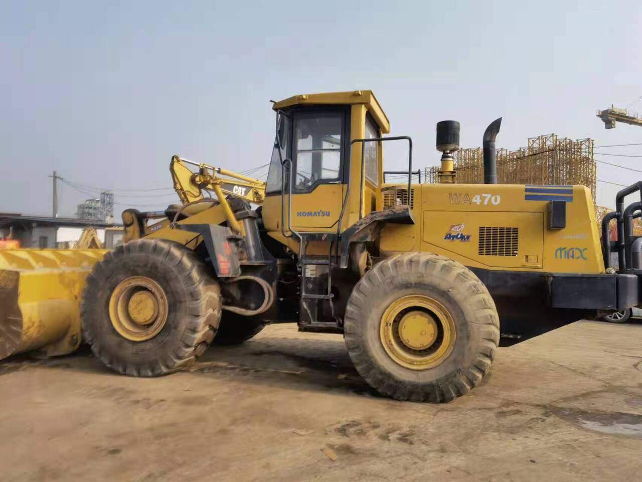 KOMATSU WA470-3 - Натоварувач на тркала: слика 1 KOMATSU WA470-3 - Натоварувач на тркала: слика 1