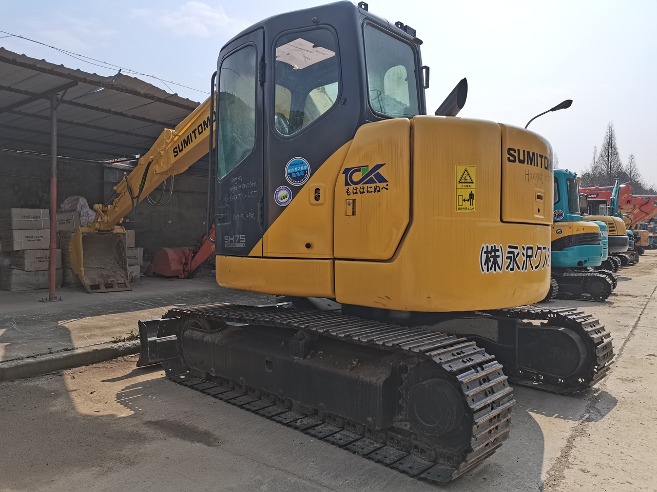 SUMITOMO SH75 - Мини багер: слика 4 SUMITOMO SH75 - Мини багер: слика 4