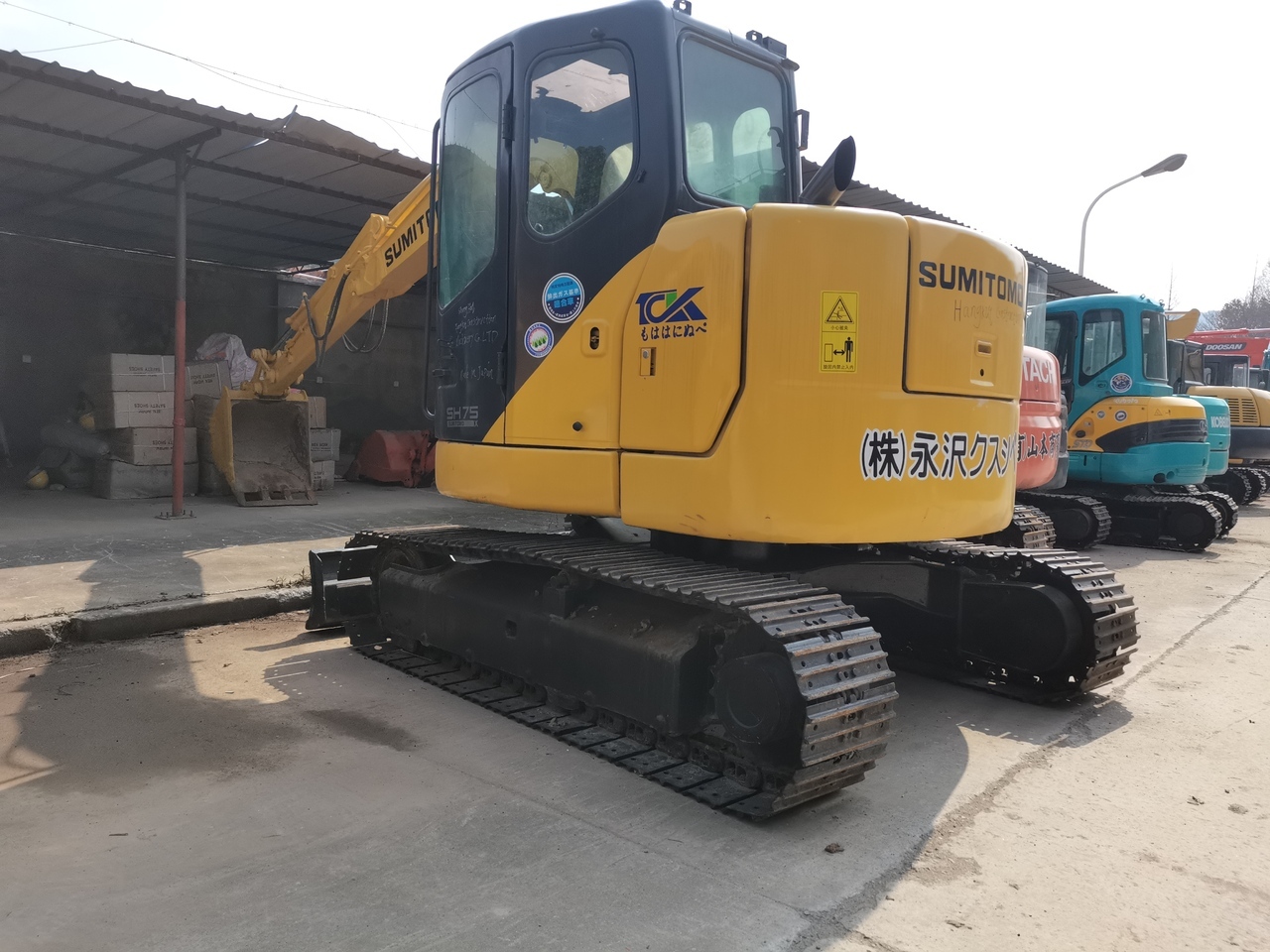 SUMITOMO SH75 - Мини багер: слика 1 SUMITOMO SH75 - Мини багер: слика 1