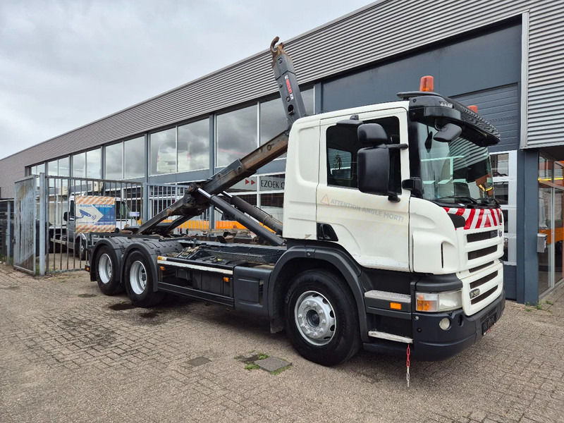Scania P360 6X2 Containersysteem/ 21T Multilift/ Adjustable Hook - Камион со кука за подигање: слика 1 Scania P360 6X2 Containersysteem/ 21T Multilift/ Adjustable Hook - Камион со кука за подигање: слика 1