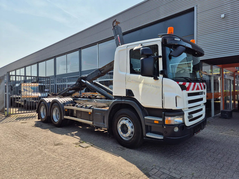 Scania P360 6X4 Containersysteem/ 21T Multilift/ Adjustable Hook - Камион со кука за подигање: слика 1 Scania P360 6X4 Containersysteem/ 21T Multilift/ Adjustable Hook - Камион со кука за подигање: слика 1