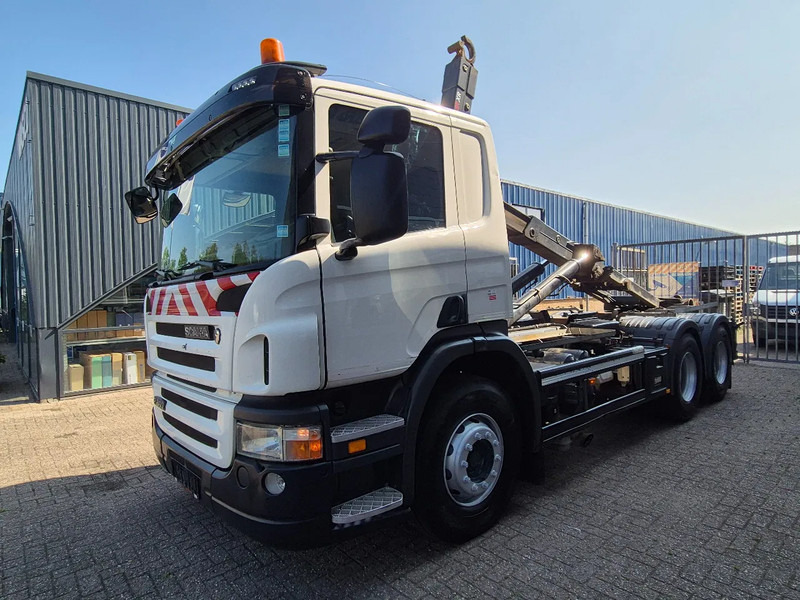 Камион со кука за подигање Scania P360 6X4 Containersysteem/ 21T Multilift/ Adjustable Hook: слика 5