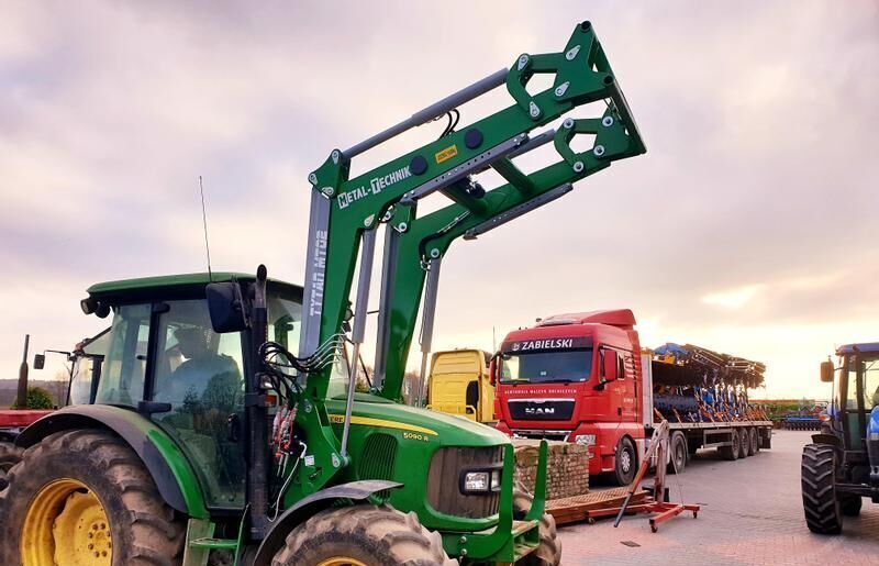 Metal-Technik Frontlader für John Deere 2850 / Ładowacz czołowy do John Deere - Преден утоварувач за трактор: слика 1 Metal-Technik Frontlader für John Deere 2850 / Ładowacz czołowy do John Deere - Преден утоварувач за трактор: слика 1