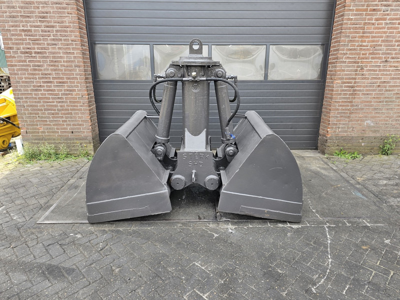 Liebherr gm 1250 liter clamshell bucket liebherr sennebogen fuchs - Кофа со штипка за Градежна машина: слика 1 Liebherr gm 1250 liter clamshell bucket liebherr sennebogen fuchs - Кофа со штипка за Градежна машина: слика 1