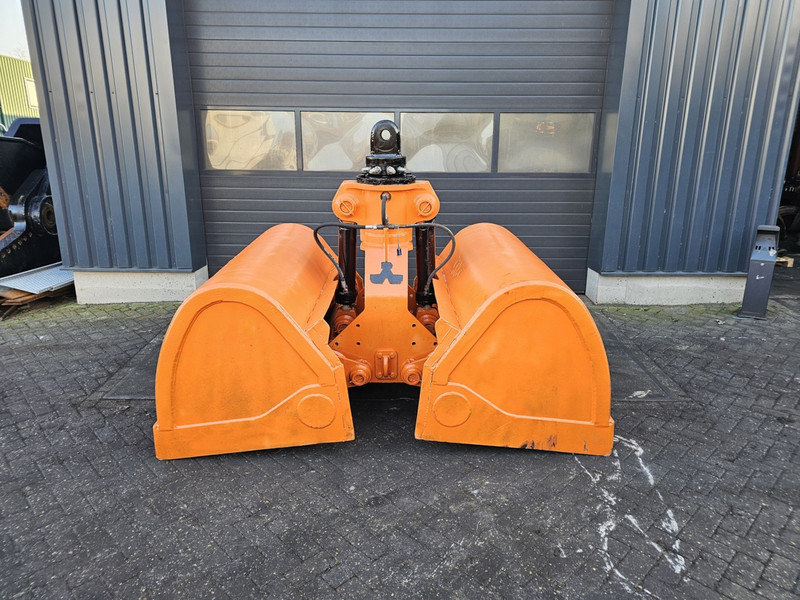 Clamshell jb grijper 2000l overslaggrijper liebherr lh sennebogen - Кофа со штипка за Градежна машина: слика 1 Clamshell jb grijper 2000l overslaggrijper liebherr lh sennebogen - Кофа со штипка за Градежна машина: слика 1