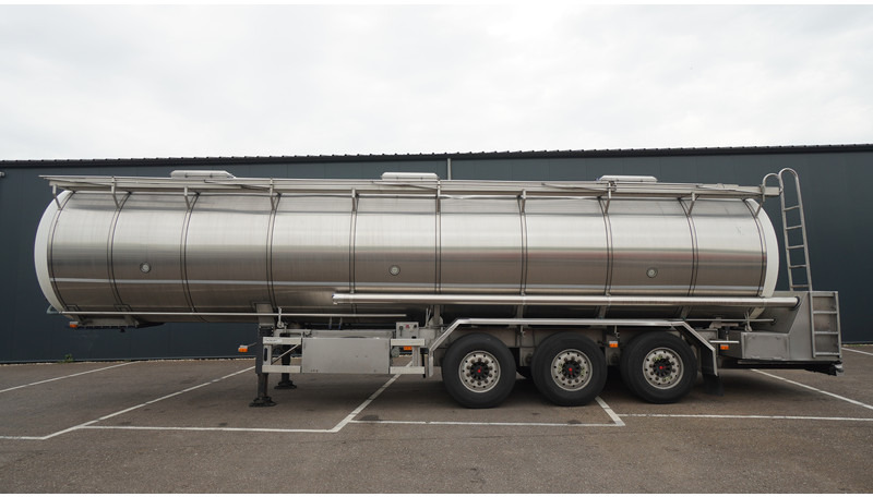 Burg 3 AXLE FOOD TRAILER 38.000 LTR - Полуприколка цистерна: слика 1 Burg 3 AXLE FOOD TRAILER 38.000 LTR - Полуприколка цистерна: слика 1