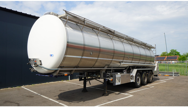 Burg 3 AXLE FOOD TRAILER 38.200LTR - Полуприколка цистерна: слика 2 Burg 3 AXLE FOOD TRAILER 38.200LTR - Полуприколка цистерна: слика 2