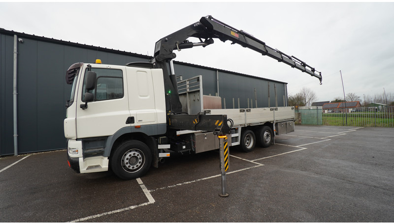 DAF CF 85.360 6x2 OPEN BOX WITH HMF 5300 CRANE - Камион со кран: слика 2 DAF CF 85.360 6x2 OPEN BOX WITH HMF 5300 CRANE - Камион со кран: слика 2