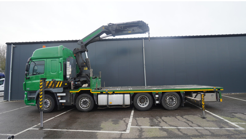 DAF CF 85.410 8X2 OPEN BOX WITH PALFINGER 42502 CRANE - Камион со кран: слика 1 DAF CF 85.410 8X2 OPEN BOX WITH PALFINGER 42502 CRANE - Камион со кран: слика 1