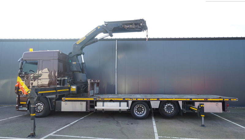 DAF XF 460 6X2 FLATBED TRUCK WITH PALFINGER PK 50002 CRANE - Камион со кран: слика 1 DAF XF 460 6X2 FLATBED TRUCK WITH PALFINGER PK 50002 CRANE - Камион со кран: слика 1