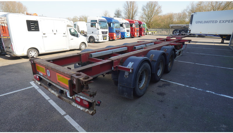 Renders 3 AXLE EXTENDABLE CONTAINER TRANSPORT TRAILER - Транспортер на контејнер/ Полуприколка со променливо тело: слика 5 Renders 3 AXLE EXTENDABLE CONTAINER TRANSPORT TRAILER - Транспортер на контејнер/ Полуприколка со променливо тело: слика 5