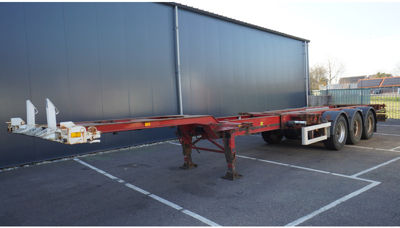 Renders 3 AXLE EXTENDABLE CONTAINER TRANSPORT TRAILER - Транспортер на контејнер/ Полуприколка со променливо тело: слика 2 Renders 3 AXLE EXTENDABLE CONTAINER TRANSPORT TRAILER - Транспортер на контејнер/ Полуприколка со променливо тело: слика 2