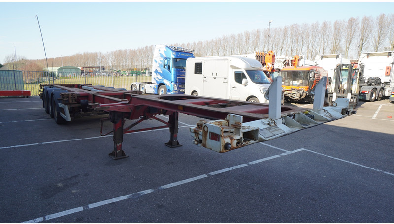 Renders 3 AXLE EXTENDABLE CONTAINER TRANSPORT TRAILER - Транспортер на контејнер/ Полуприколка со променливо тело: слика 3 Renders 3 AXLE EXTENDABLE CONTAINER TRANSPORT TRAILER - Транспортер на контејнер/ Полуприколка со променливо тело: слика 3
