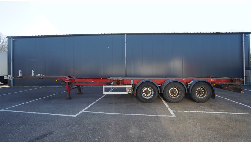 Renders 3 AXLE EXTENDABLE CONTAINER TRANSPORT TRAILER - Транспортер на контејнер/ Полуприколка со променливо тело: слика 1 Renders 3 AXLE EXTENDABLE CONTAINER TRANSPORT TRAILER - Транспортер на контејнер/ Полуприколка со променливо тело: слика 1