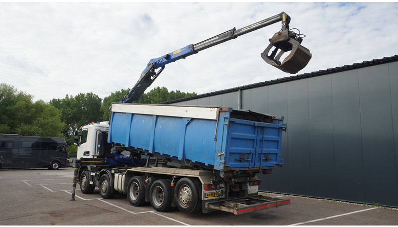 Scania G 490 10X4 CABLE SYSTEM TRUCK WITH PALFINGER Q180Z95TR CRANE - Камион со кран: слика 3 Scania G 490 10X4 CABLE SYSTEM TRUCK WITH PALFINGER Q180Z95TR CRANE - Камион со кран: слика 3