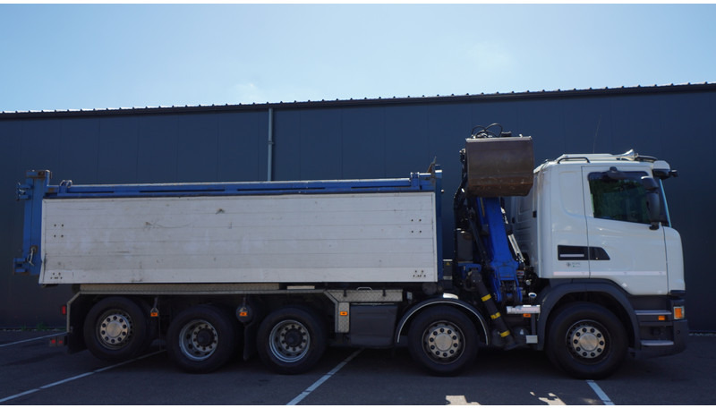 Scania G 490 10X4 CABLE SYSTEM TRUCK WITH PALFINGER Q180Z95TR CRANE - Камион со кран: слика 4 Scania G 490 10X4 CABLE SYSTEM TRUCK WITH PALFINGER Q180Z95TR CRANE - Камион со кран: слика 4