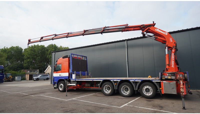 Volvo FM 450 8X4 FLATBED WITH GORMACH 3400E6 CRANE - Камион со кран: слика 3 Volvo FM 450 8X4 FLATBED WITH GORMACH 3400E6 CRANE - Камион со кран: слика 3