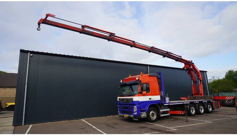 Volvo FM 450 8X4 FLATBED WITH GORMACH 3400E6 CRANE - Камион со кран: слика 2 Volvo FM 450 8X4 FLATBED WITH GORMACH 3400E6 CRANE - Камион со кран: слика 2