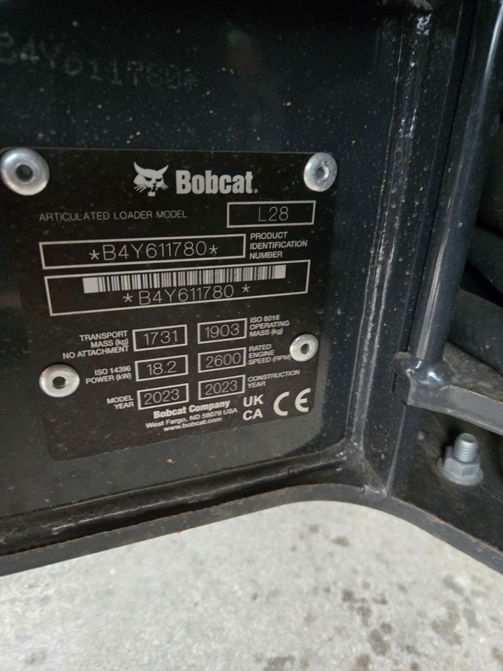 Bobcat L28 NEW NEW NEW - Натоварувач на тркала: слика 2 Bobcat L28 NEW NEW NEW - Натоварувач на тркала: слика 2
