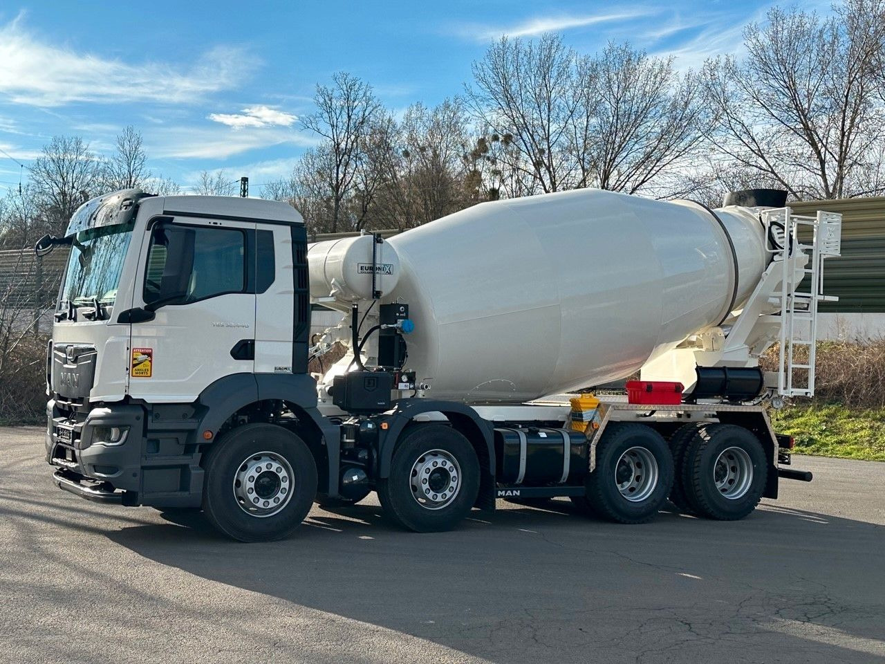 MAN TGS 32.440 8x4 / Euromix MTP EM 10 L - Камион миксер за бетон: слика 3 MAN TGS 32.440 8x4 / Euromix MTP EM 10 L - Камион миксер за бетон: слика 3
