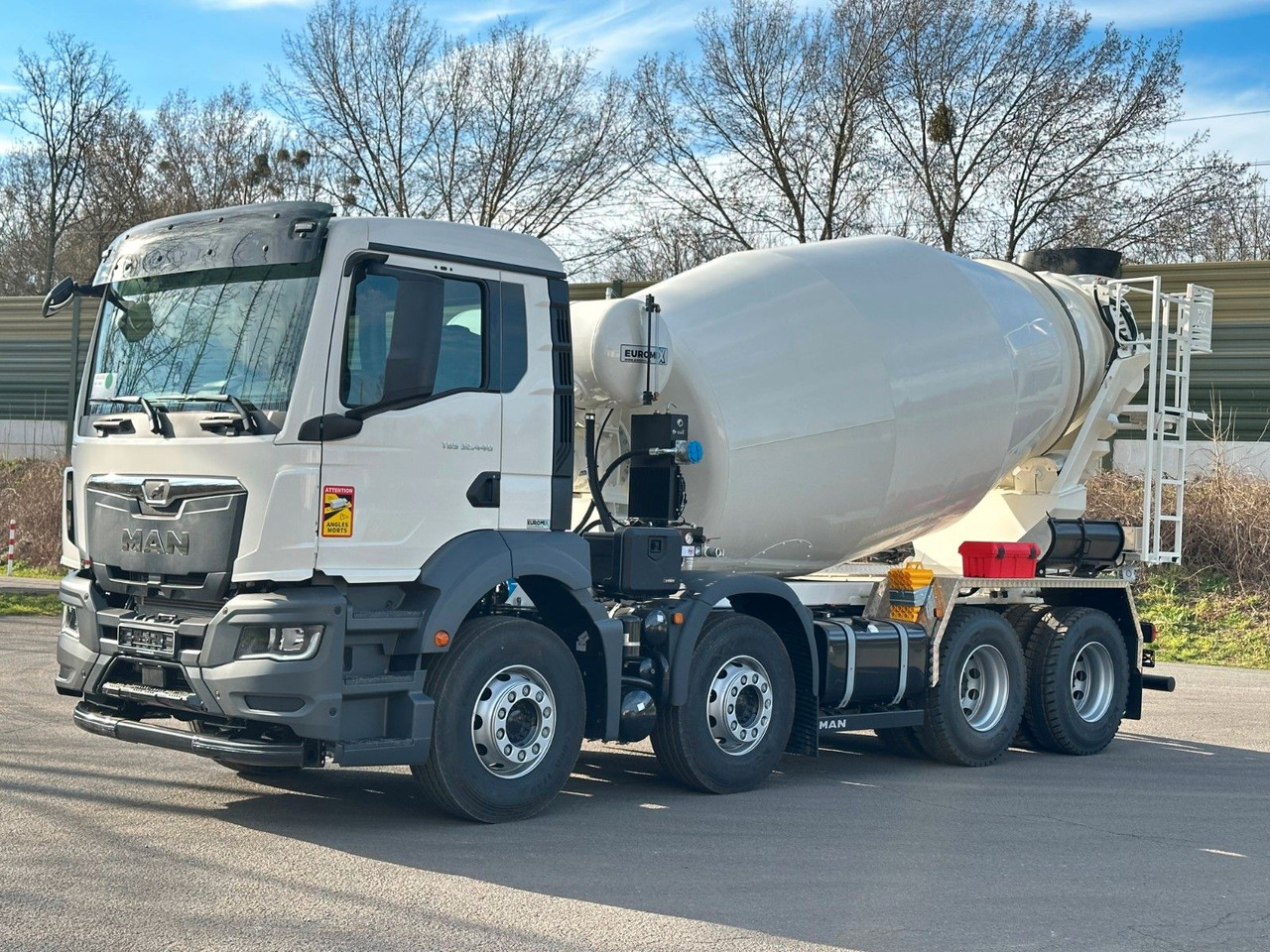 MAN TGS 32.440 8x4 / Euromix MTP EM 10 L - Камион миксер за бетон: слика 1 MAN TGS 32.440 8x4 / Euromix MTP EM 10 L - Камион миксер за бетон: слика 1