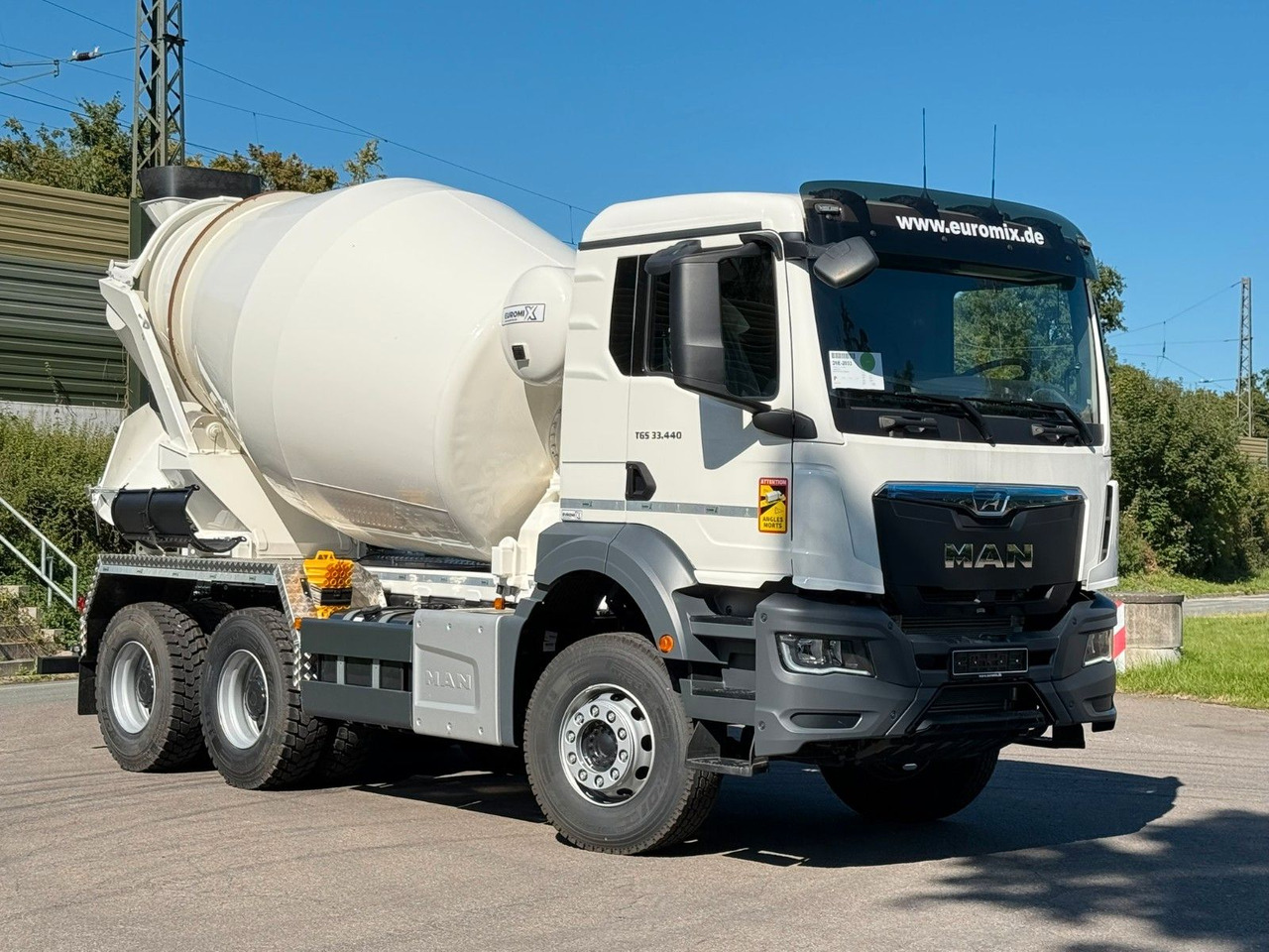 MAN TGS 33.440 / 6X4 Euro6e Euromix MTP EM 7 L - Камион миксер за бетон: слика 1 MAN TGS 33.440 / 6X4 Euro6e Euromix MTP EM 7 L - Камион миксер за бетон: слика 1