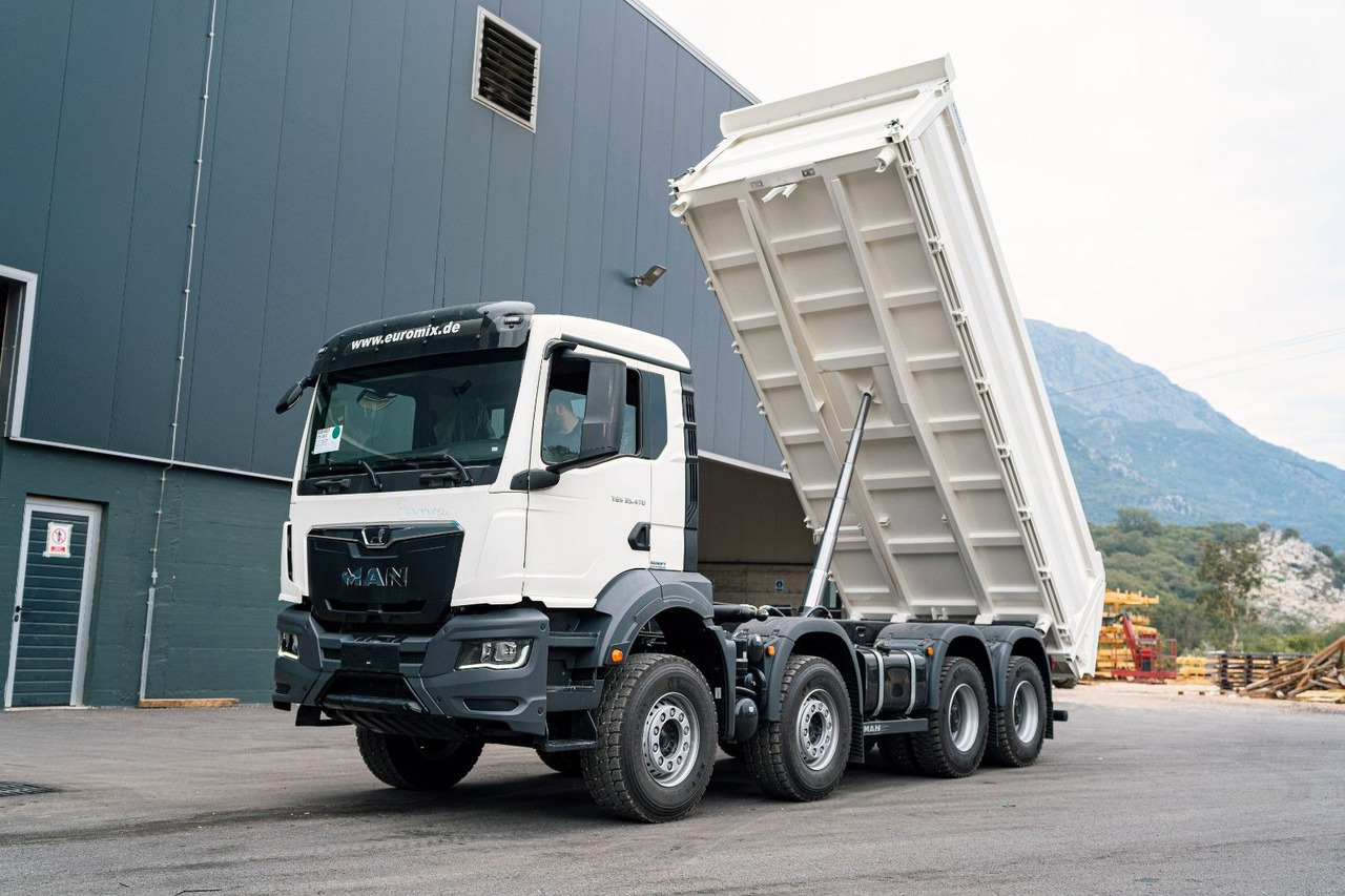 MAN TGS 35.470 BB 8X4 3-Seiten-Kipper EuromixMTP - Кипер: слика 1 MAN TGS 35.470 BB 8X4 3-Seiten-Kipper EuromixMTP - Кипер: слика 1