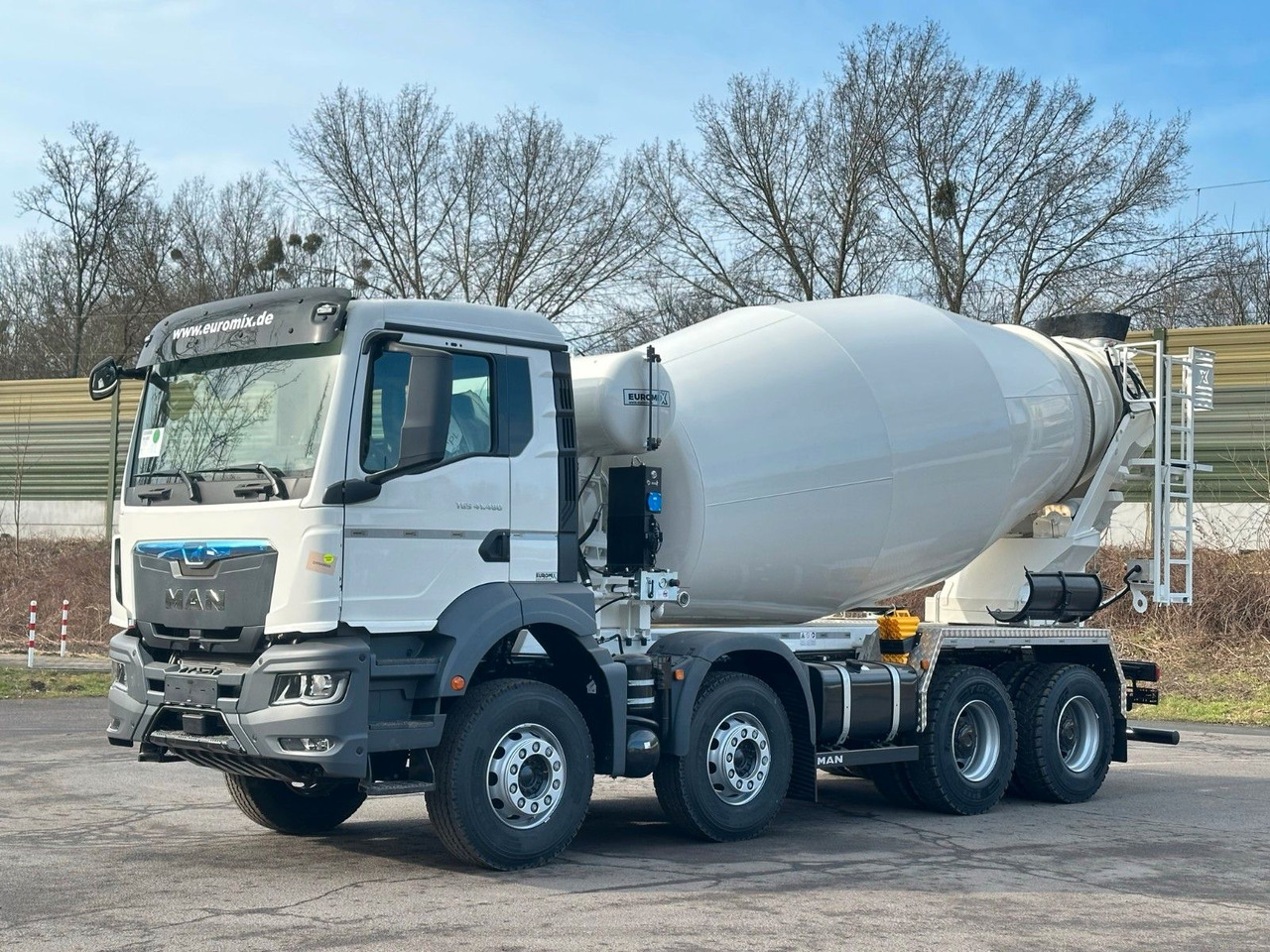 MAN TGS 41.480 8x4 /Euro6e Euromix EM 12 R - Камион миксер за бетон: слика 3 MAN TGS 41.480 8x4 /Euro6e Euromix EM 12 R - Камион миксер за бетон: слика 3