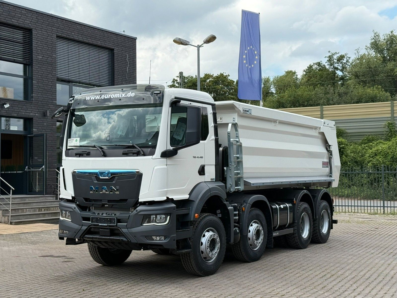 MAN TGS 41.480 BB 8X4 Euromix Mulden Kipper HARDOX - Кипер: слика 4 MAN TGS 41.480 BB 8X4 Euromix Mulden Kipper HARDOX - Кипер: слика 4