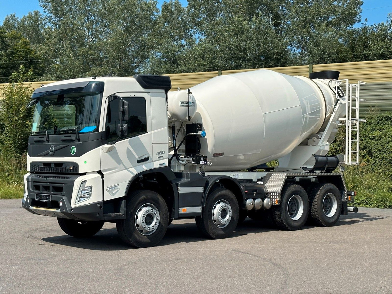 Volvo FMX 460 8x4 / EuromixMTP EM 9 L Euro6e - Камион миксер за бетон: слика 1 Volvo FMX 460 8x4 / EuromixMTP EM 9 L Euro6e - Камион миксер за бетон: слика 1