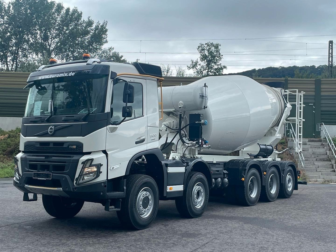 Volvo FMX 500 10x4 / Euromix MTP EM 12 R Euro 6e - Камион миксер за бетон: слика 2 Volvo FMX 500 10x4 / Euromix MTP EM 12 R Euro 6e - Камион миксер за бетон: слика 2