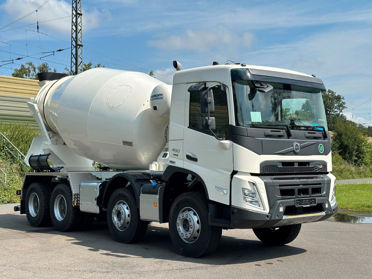 Volvo FMX 500 8X4 Retarder EuromixMTP EM 10 L - Камион миксер за бетон: слика 1 Volvo FMX 500 8X4 Retarder EuromixMTP EM 10 L - Камион миксер за бетон: слика 1