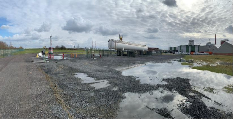 200m3 stationary gastank Gas, LPG, GPL, GAZ, Propane with Sun roof and appendages Used Tank ID 1.209 - Резервоар за складирање: слика 5 200m3 stationary gastank Gas, LPG, GPL, GAZ, Propane with Sun roof and appendages Used Tank ID 1.209 - Резервоар за складирање: слика 5