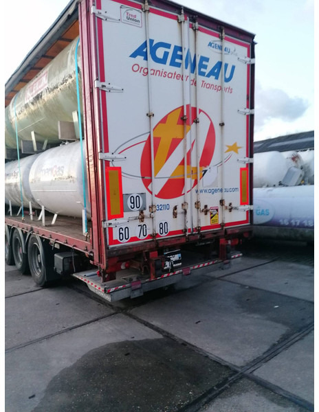 Curtain semi-trailer with used aboveground 2700 &4850L tanks Gas, Gaz, LPG, GPL, Propane, Butane tank ID 8.370 - Полуприколка цистерна: слика 3 Curtain semi-trailer with used aboveground 2700 &4850L tanks Gas, Gaz, LPG, GPL, Propane, Butane tank ID 8.370 - Полуприколка цистерна: слика 3