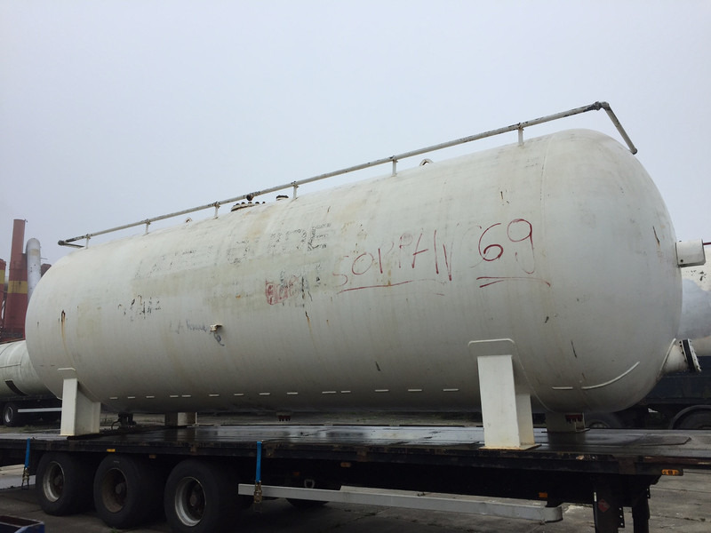 Visser 50.000 Liter Stationary gastank Gas, Gaz, LPG, GPL, Propane, Butane tank aboveground Pressure: 15,6 bar • Working temperature: -20/+40°C •conditions on request ID 1.154 - Резервоар за гориво за Камион: слика 2 Visser 50.000 Liter Stationary gastank Gas, Gaz, LPG, GPL, Propane, Butane tank aboveground Pressure: 15,6 bar • Working temperature: -20/+40°C •conditions on request ID 1.154 - Резервоар за гориво за Камион: слика 2