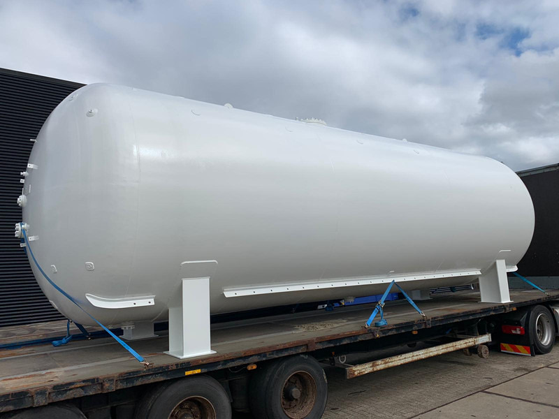 Visser 50m3 (25ton) gastank stationary gastank On flatbed trailer - Gas, Gaz, LPG, GPL, Propane, Butane ID 1.018 - Резервоар за гориво: слика 1 Visser 50m3 (25ton) gastank stationary gastank On flatbed trailer - Gas, Gaz, LPG, GPL, Propane, Butane ID 1.018 - Резервоар за гориво: слика 1
