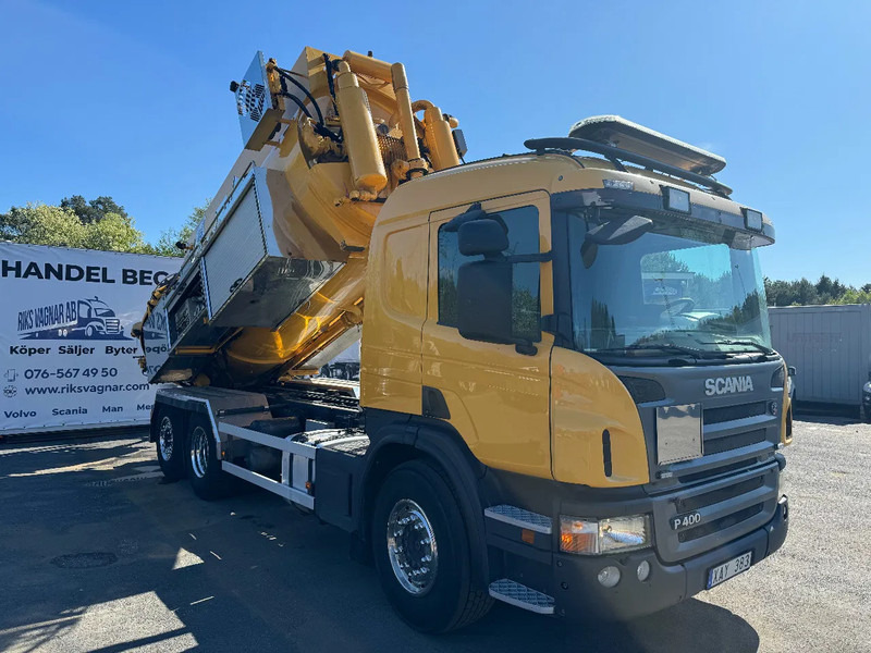 Scania P400 ADR, Combi Vacuum/Pressure 14m3 (2+4+8), 2009 - Вакуумски камион: слика 1 Scania P400 ADR, Combi Vacuum/Pressure 14m3 (2+4+8), 2009 - Вакуумски камион: слика 1