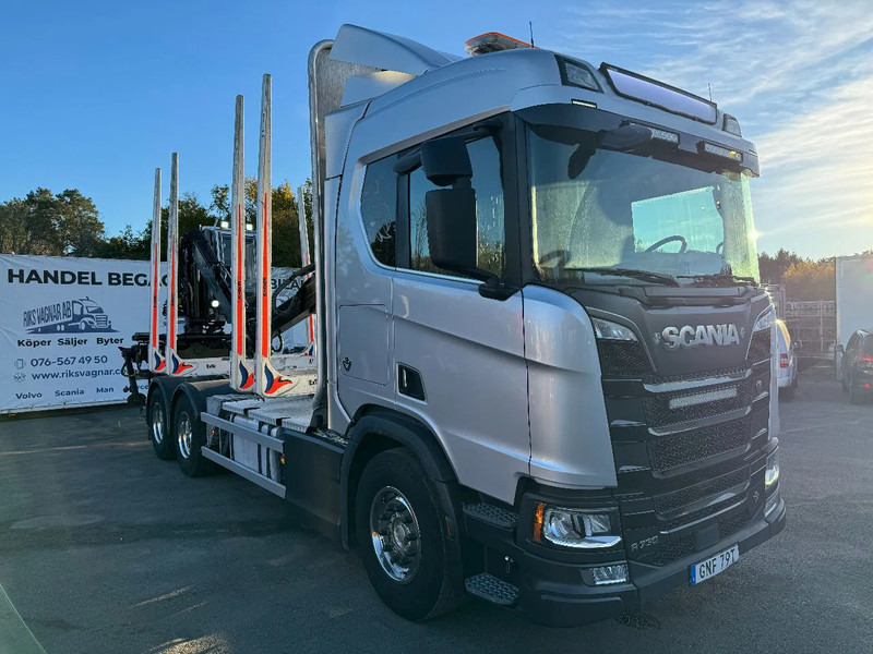 Scania R730 V8 6X4, Retarder, Timber-truck + Crane, 2020 - Камион за дрва, Камион со кран: слика 2 Scania R730 V8 6X4, Retarder, Timber-truck + Crane, 2020 - Камион за дрва, Камион со кран: слика 2