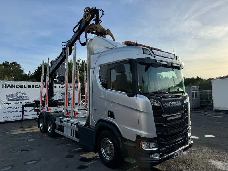 Scania R730 V8 6X4, Retarder,Timber-truck + Kesla, 2020 - Камион за дрва, Камион со кран: слика 1 Scania R730 V8 6X4, Retarder,Timber-truck + Kesla, 2020 - Камион за дрва, Камион со кран: слика 1