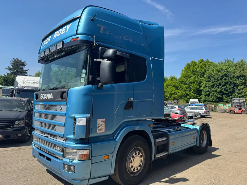 Scania R124-420 BELGIAN TRUCK-AIRCO-RETARDER** - Камион влекач: слика 1 Scania R124-420 BELGIAN TRUCK-AIRCO-RETARDER** - Камион влекач: слика 1
