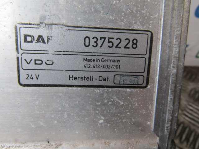 DAF XF 95 EGAS UNIT P/NO 0375228 - Единица за контрола за Камион: слика 2 DAF XF 95 EGAS UNIT P/NO 0375228 - Единица за контрола за Камион: слика 2