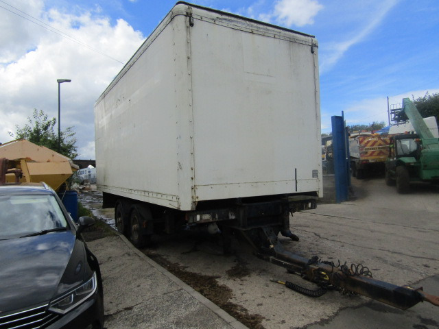 DRAWBAR BOX VAN TRAILER TANDEM AXLE (EX DRIVING SCHOOL MOT EXPIRED) - Приколка сандучар: слика 2 DRAWBAR BOX VAN TRAILER TANDEM AXLE (EX DRIVING SCHOOL MOT EXPIRED) - Приколка сандучар: слика 2