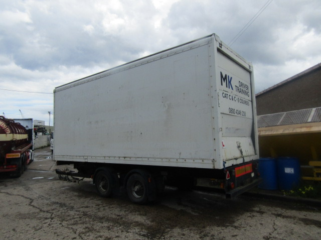 DRAWBAR BOX VAN TRAILER TANDEM AXLE (EX DRIVING SCHOOL MOT EXPIRED) - Приколка сандучар: слика 5 DRAWBAR BOX VAN TRAILER TANDEM AXLE (EX DRIVING SCHOOL MOT EXPIRED) - Приколка сандучар: слика 5