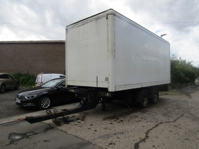 DRAWBAR BOX VAN TRAILER TANDEM AXLE (EX DRIVING SCHOOL MOT EXPIRED) - Приколка сандучар: слика 4 DRAWBAR BOX VAN TRAILER TANDEM AXLE (EX DRIVING SCHOOL MOT EXPIRED) - Приколка сандучар: слика 4