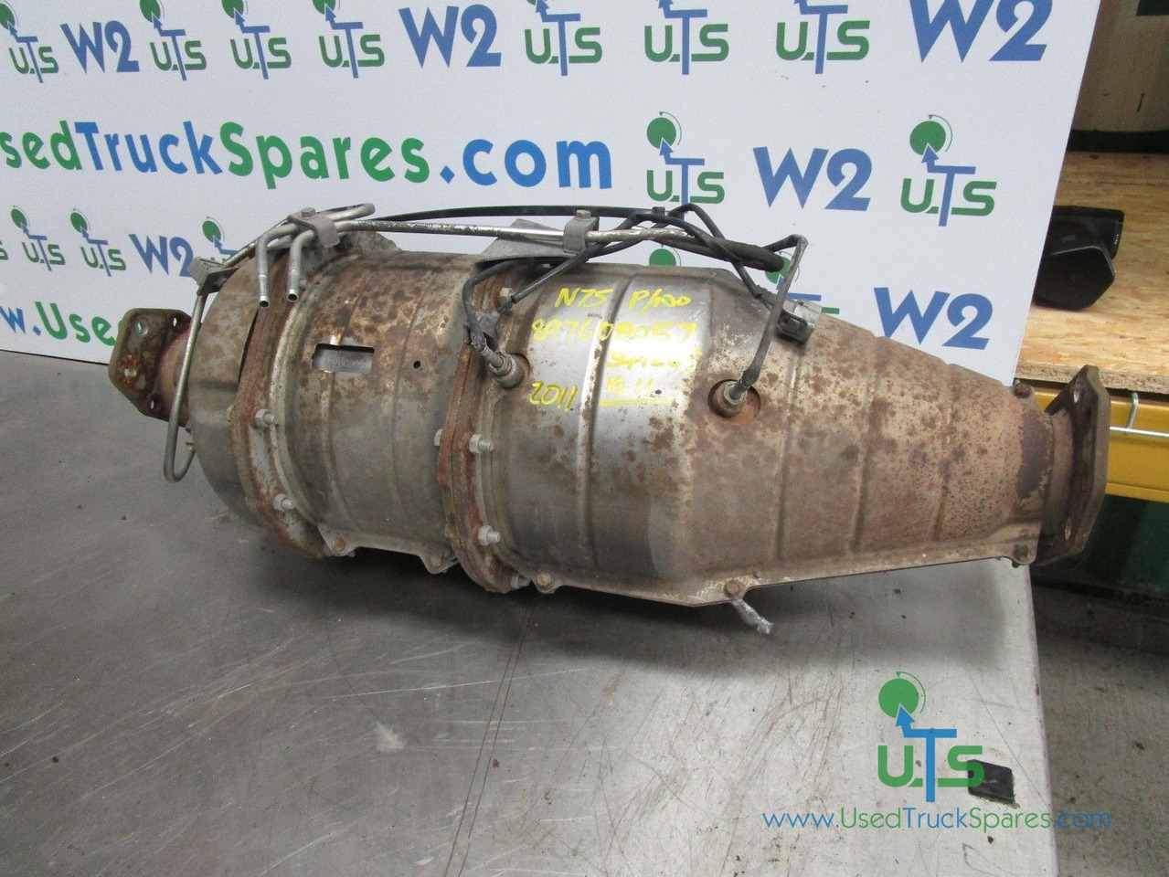 ISUZU N75 (4HK1) 190 DPF / CATALYST / EXHAUST P/NO 897608057 - Издувен систем за Камион: слика 1 ISUZU N75 (4HK1) 190 DPF / CATALYST / EXHAUST P/NO 897608057 - Издувен систем за Камион: слика 1